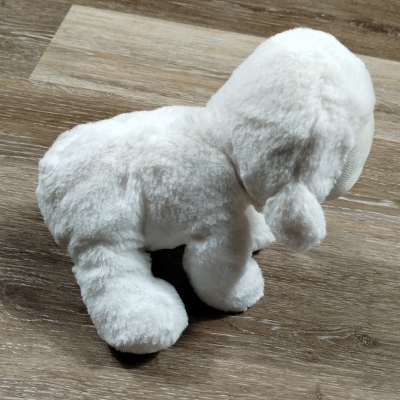 -Carters Child of Mine Plush Lamb Toy Rattle 2015 Soft Rattle Crinkle Feet Lovey - Picture 6 of 13
